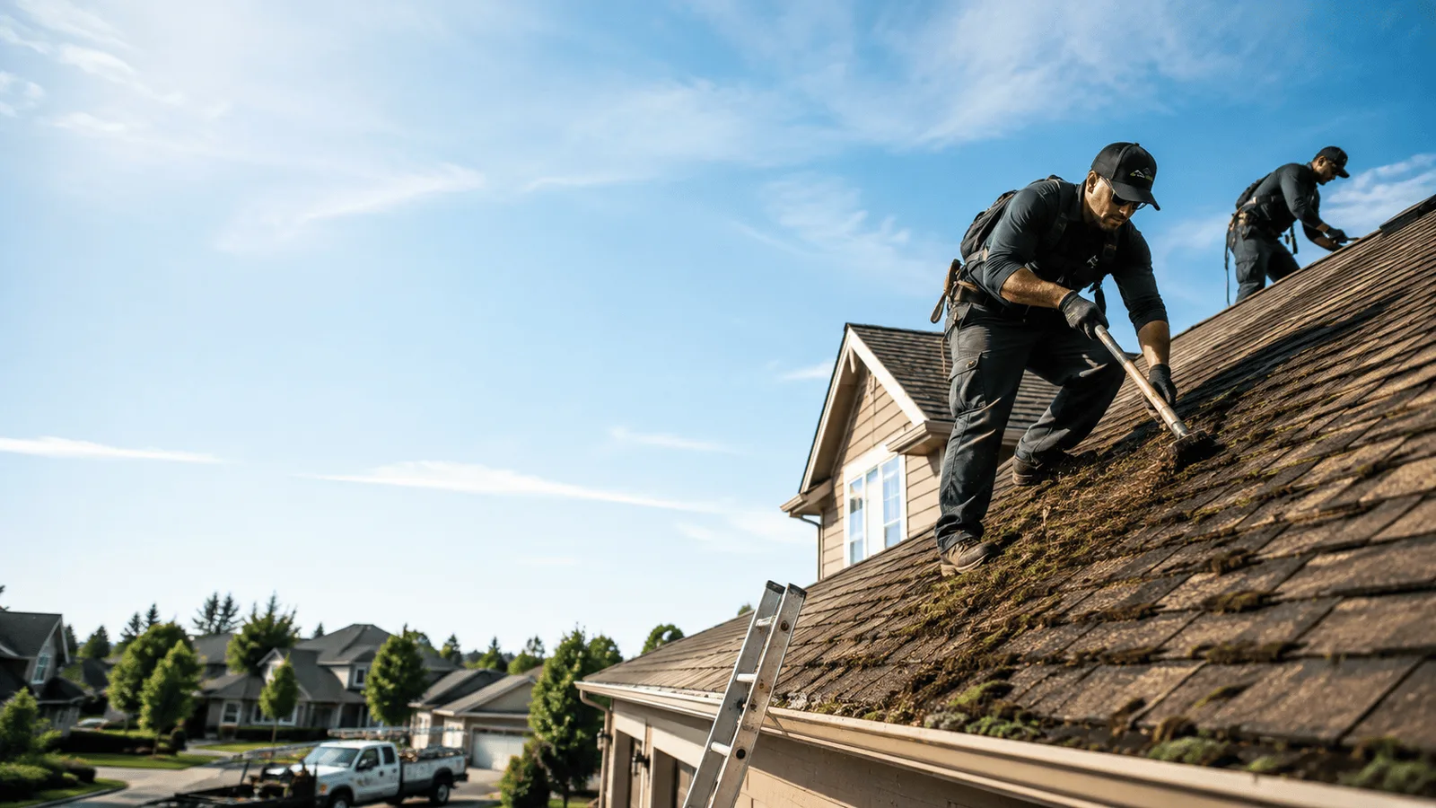 Roof Moss Removal in Radford, VA near me